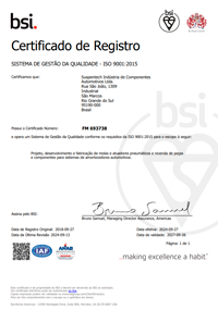 Certificação ISO 9001:2015